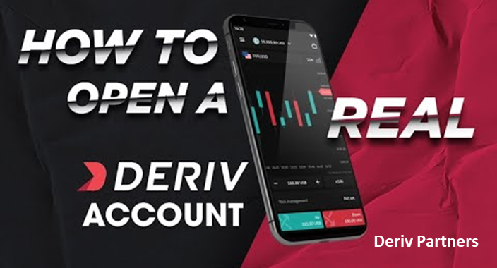 How to open a real Deriv account